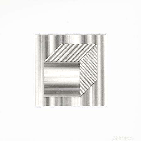 シルクスクリーン Lewitt - Twelve Forms Derived From a Cube 30