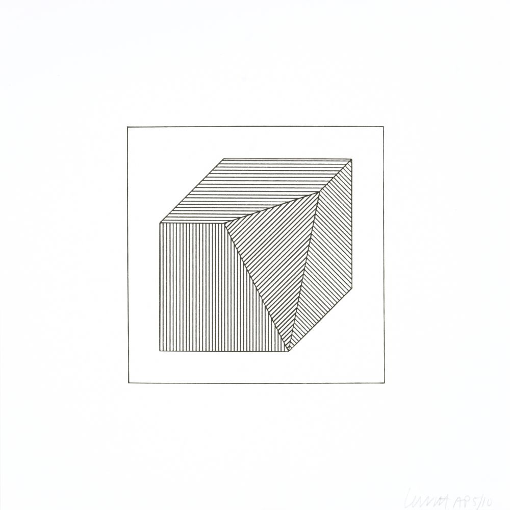 シルクスクリーン Lewitt - Twelve Forms Derived From a Cube 46