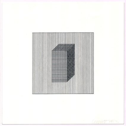 シルクスクリーン Lewitt - Twelve Forms Derived from a Cube (Set of 48) (3)