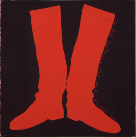 シルクスクリーン Dine - Two Red Boots, 1969