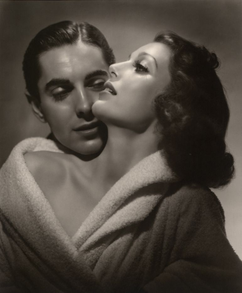 写真 Hurrell - Tyrone Power & Loretta Young