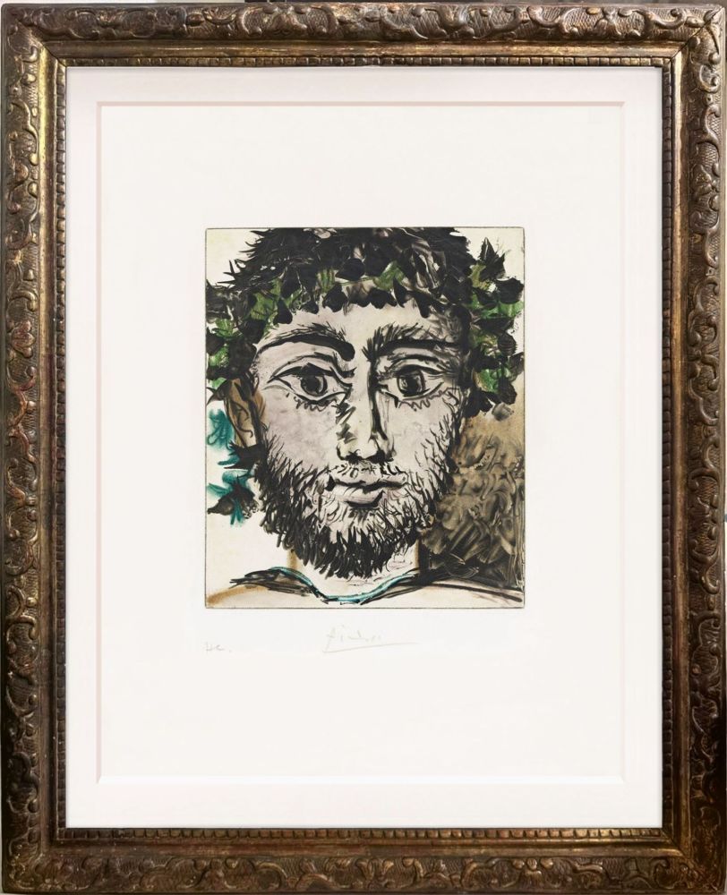 アクチアント Picasso - Tête de faune (after)