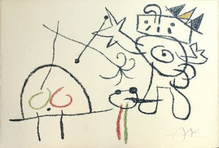 リトグラフ Miró - Ubu aux Baleares, 17