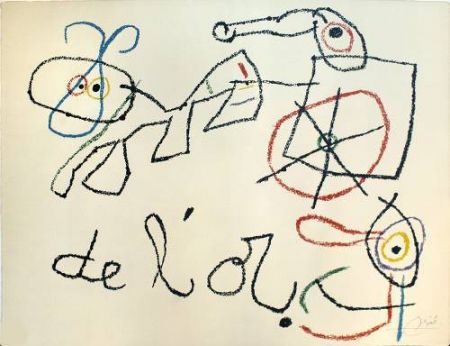 リトグラフ Miró - Ubu aux Baleares, 4