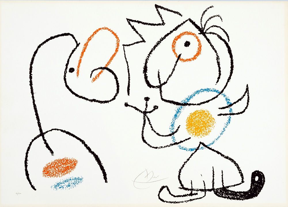 リトグラフ Miró - Ubu aux Baléares