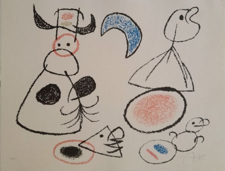 リトグラフ Miró - Ubu aux Baléares 