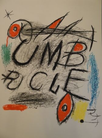 リトグラフ Miró - Umbracle