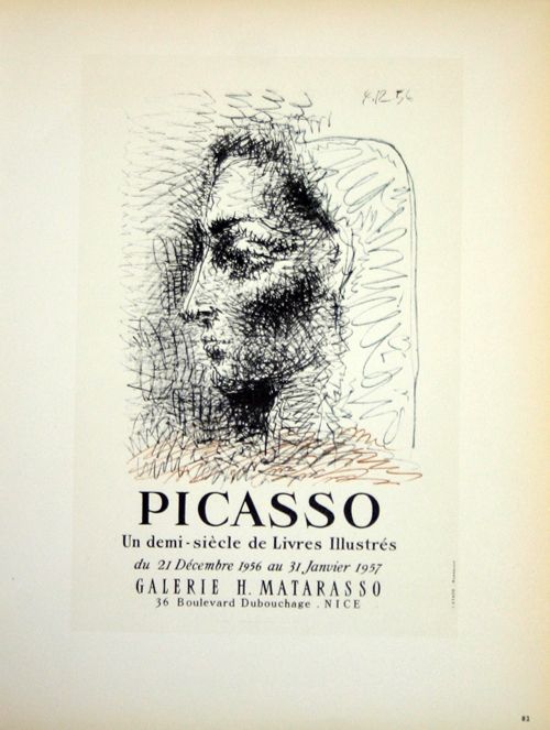 リトグラフ Picasso (After) - Un Demi Siecles de Livres Illustrés