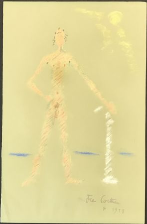 技術的なありません Cocteau - Un Personnage Debout et Nu (A Nude Standing Figure)