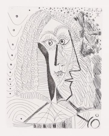 彫版 Picasso - Un Portrait