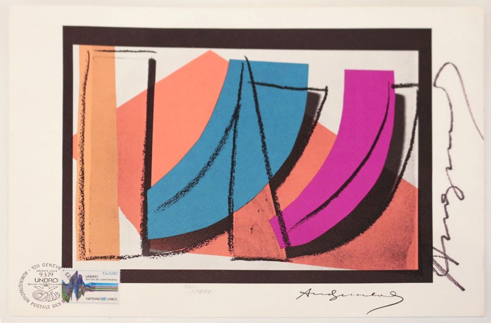 リトグラフ Warhol - U.N. Stamp (FS II.185)