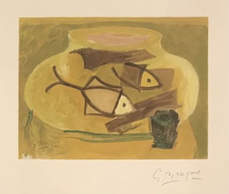 リトグラフ Braque (After) - Une aventure méthodique 