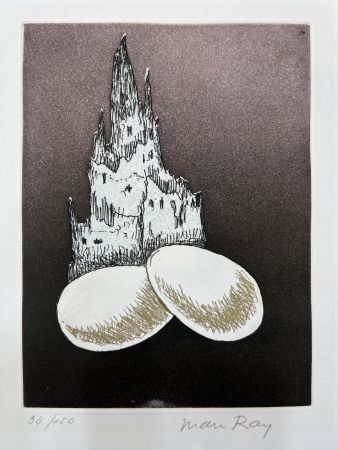 エッチングと　アクチアント Ray - Une cathédrale , from the series “Electro-Magie