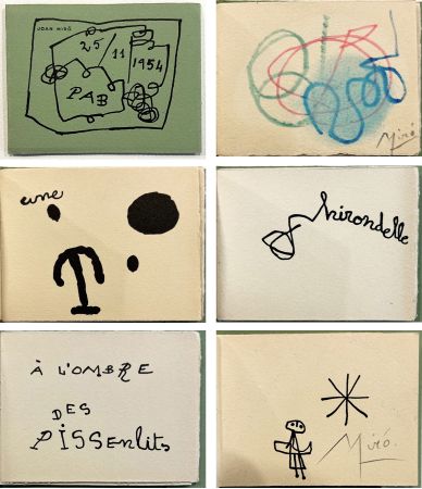 挿絵入り本 Miró - Une Hirondelle à l'ombre des Pissenlits (PAB 25/11/1954)