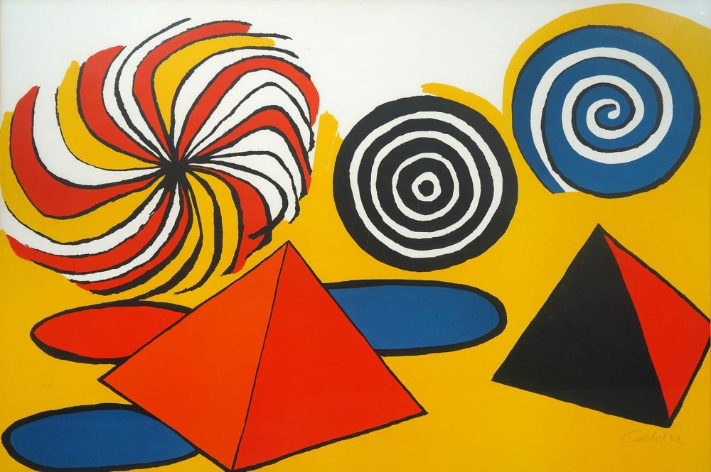 リトグラフ Calder - Untitled