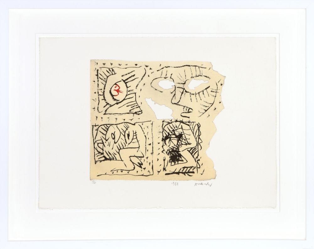 アクチアント Alechinsky - Untitled