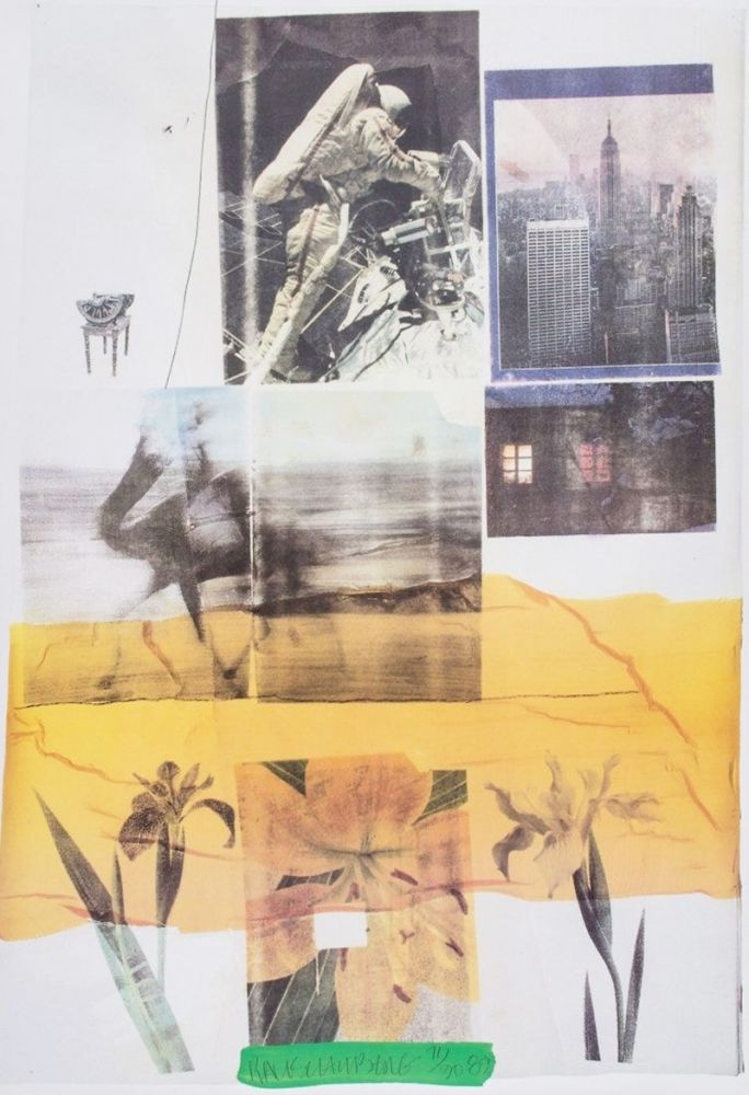 シルクスクリーン Rauschenberg - Untitled