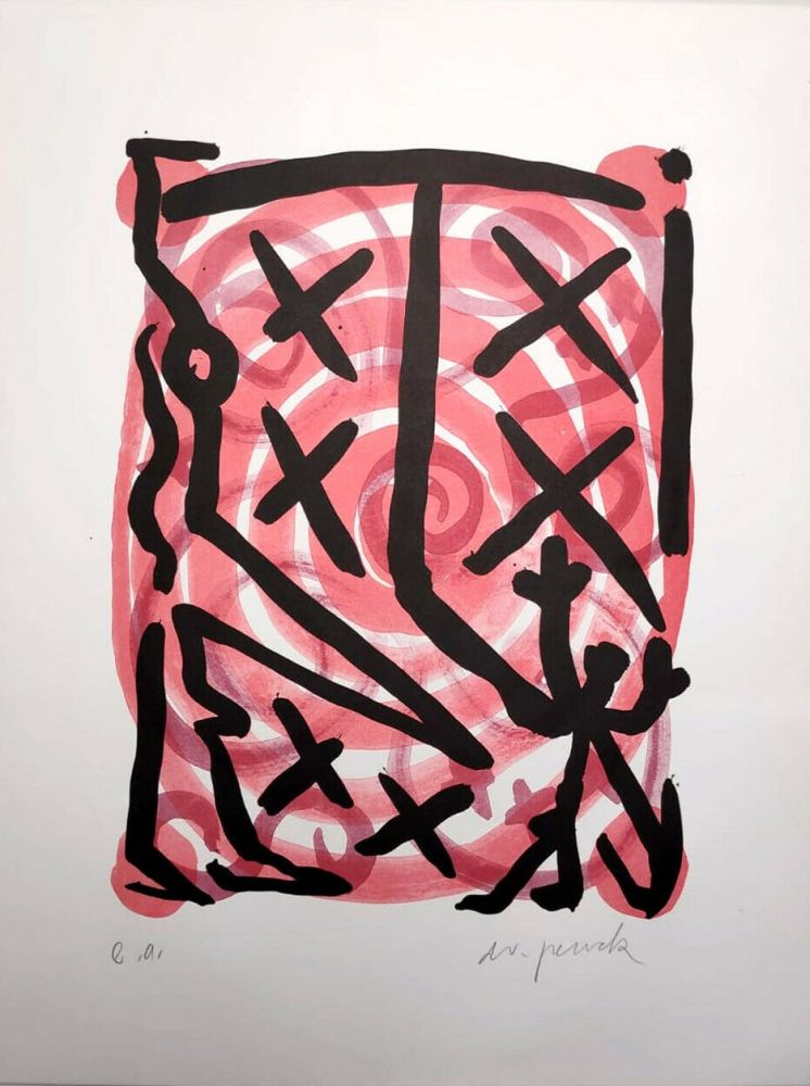 リトグラフ Penck - Untitled
