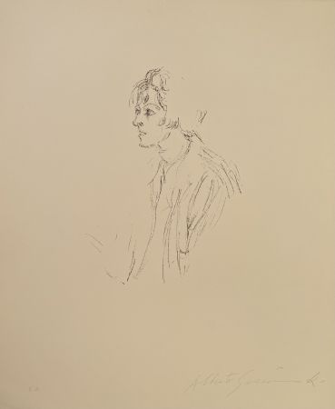 リトグラフ Giacometti - Untitled