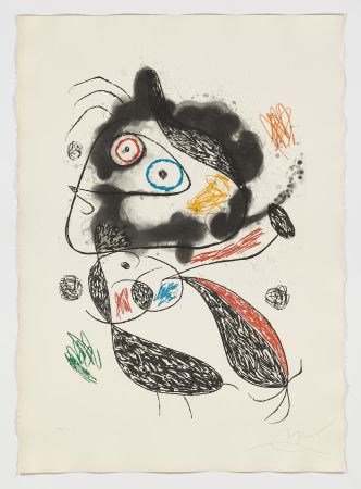 エッチングと　アクチアント Miró - Untitled