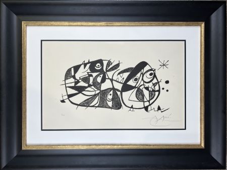 リトグラフ Miró - Untitled 