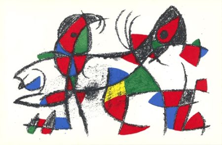 リトグラフ Miró - Untitled