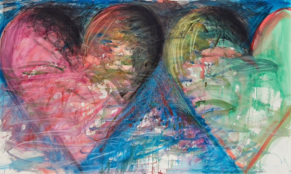 技術的なありません Dine - Untitled 1981 is a Watercolour and Acrylic painting by Jim Dine