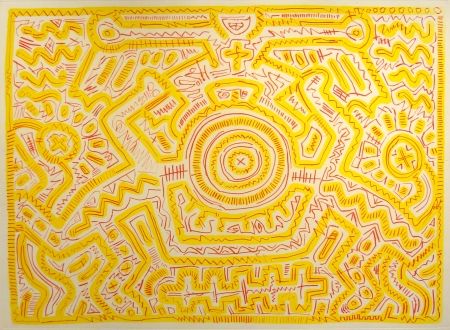 ポイントーセッシュ Haring - Untitled, 1985