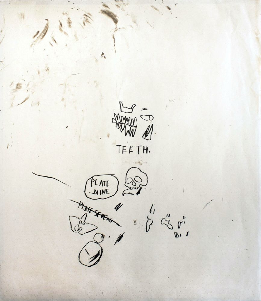 シルクスクリーン Basquiat - Untitled 3 (from Leonardo)