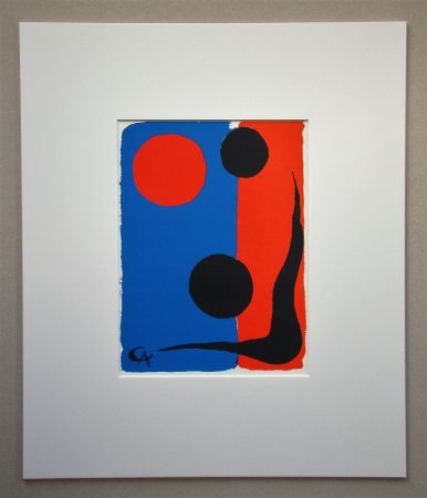 リトグラフ Calder - Untitled composition