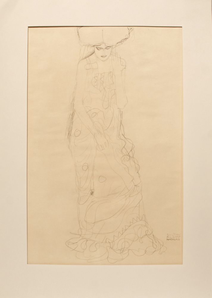 リトグラフ Klimt - Untitled (d)