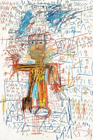 シルクスクリーン Basquiat - Untitled (from Figure Portfolio)