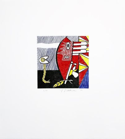 彫版 Lichtenstein - Untitled I