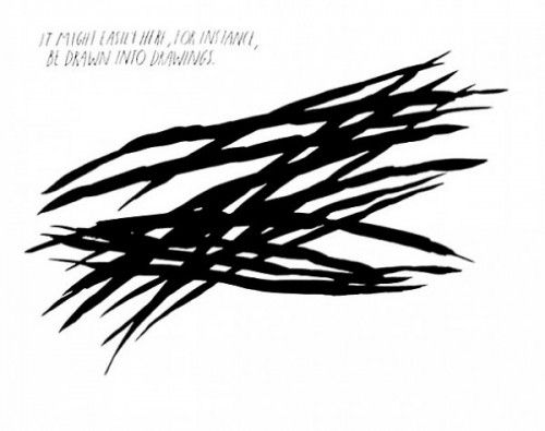 多数の Pettibon - Untitled, It might easily -be drawn into drawings