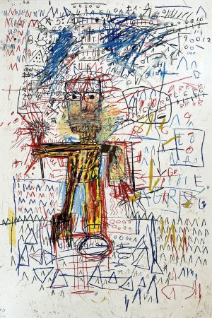シルクスクリーン Basquiat - Untitled IV from The Figure Portfolio