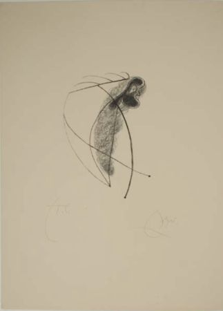 リトグラフ Miró - Untitled/Sin título