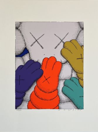 シルクスクリーン Kaws - Urge (5)
