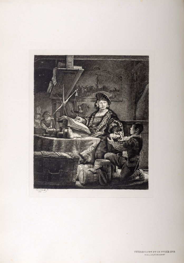 輪転グラビア印刷 Rembrandt - Uytenbogaert dit Le Peseur d'Or