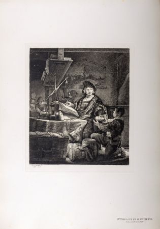 輪転グラビア印刷 Rembrandt - Uytenbogaert dit Le Peseur d'Or
