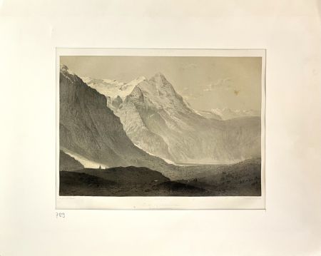 リトグラフ Martens - Vallée de Grindewald