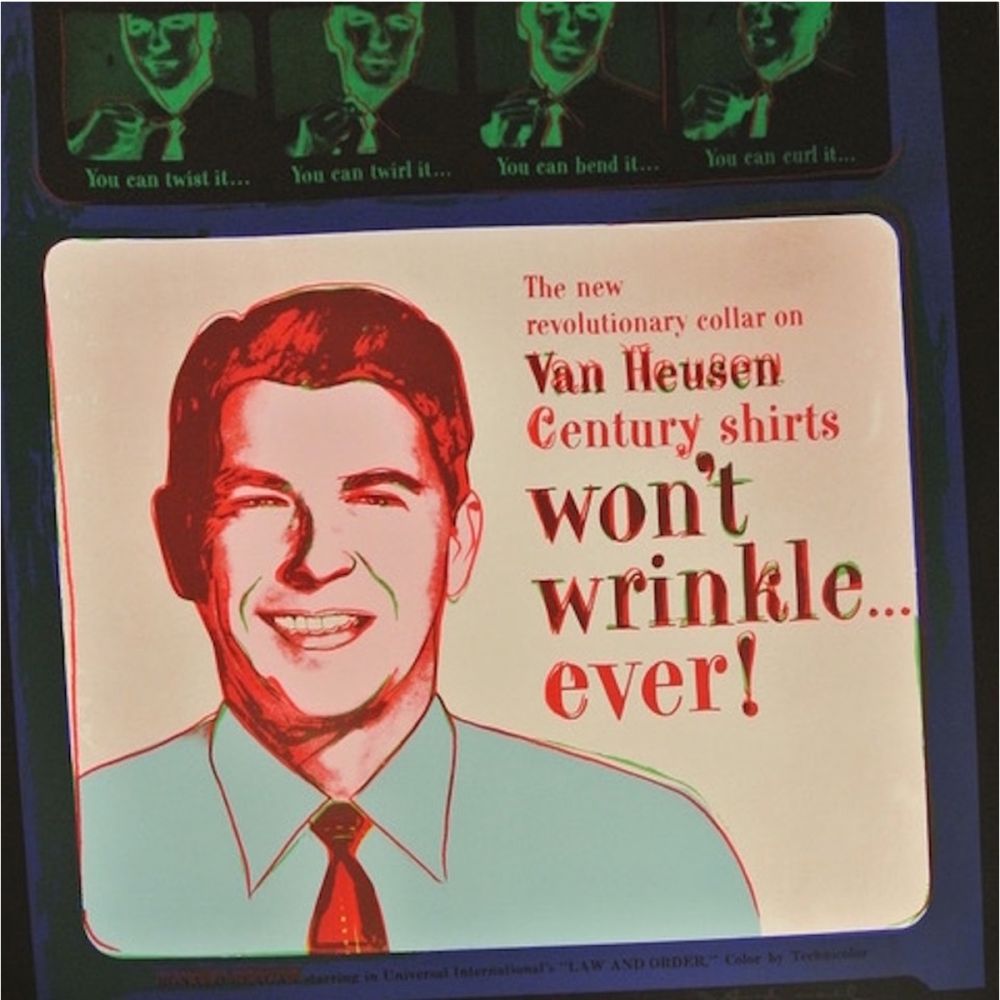 シルクスクリーン Warhol - Van Heusen (Ronald Regan) (FS II.356)