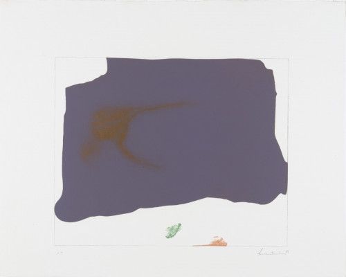 リトグラフ Frankenthaler - Variation II on Mauve Corner