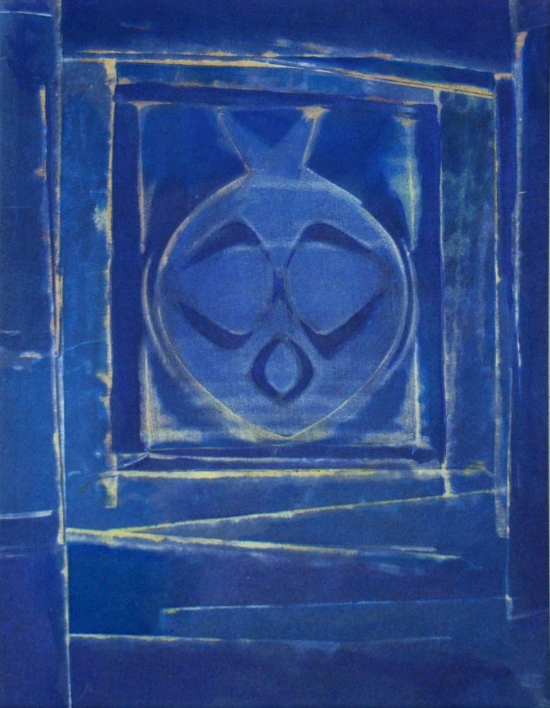 ステンシル Ernst - Vase bleue