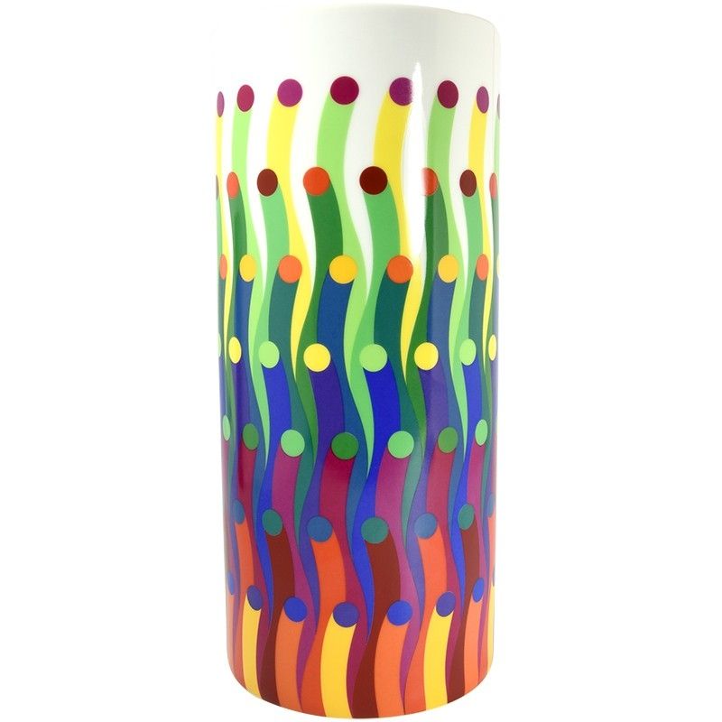セラミック Le Parc - Vase surface colorée