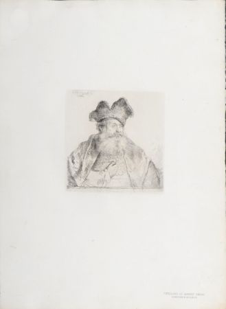 技術的なありません Rembrandt - Veillard au bonnet fendu