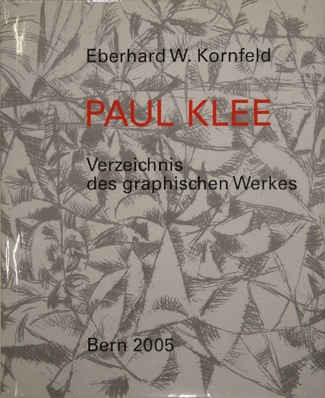 挿絵入り本 Klee - Verzeichnis des graphischen Werkes von Paul Klee