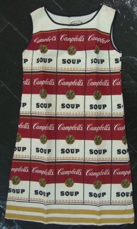 リトグラフ Warhol - VESTIDO SOPA CAMPBELL