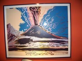 シルクスクリーン Warhol - Vesuvius TP  