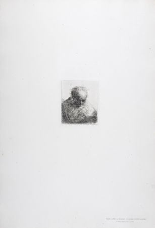 輪転グラビア印刷 Rembrandt - Vieillard a barbe carrée fort large