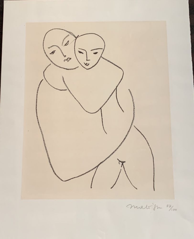 リトグラフ Matisse - Vierge et l’enfant
